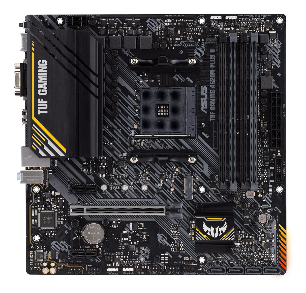 Carte Mère Asus Tuf Gaming A520M-Plus II (AM4) Micro-ATX