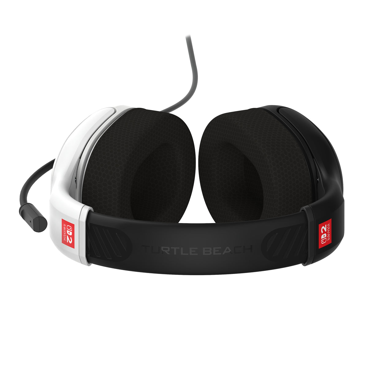 Casque gaming filaire - TURTLE BEACH - TBS-8003-05 - Airlite Fit - Sous licence officielle Nintendo pour Switch™ 2 - Noir & Blanc