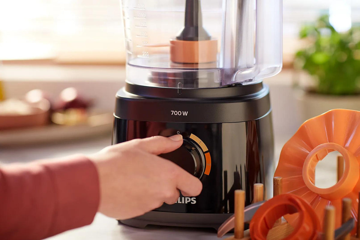 Robot de cuisine multifonction - PHILIPS - HR7320/00 - Série 3000 - 700W - bol de 2.1L - Blanc