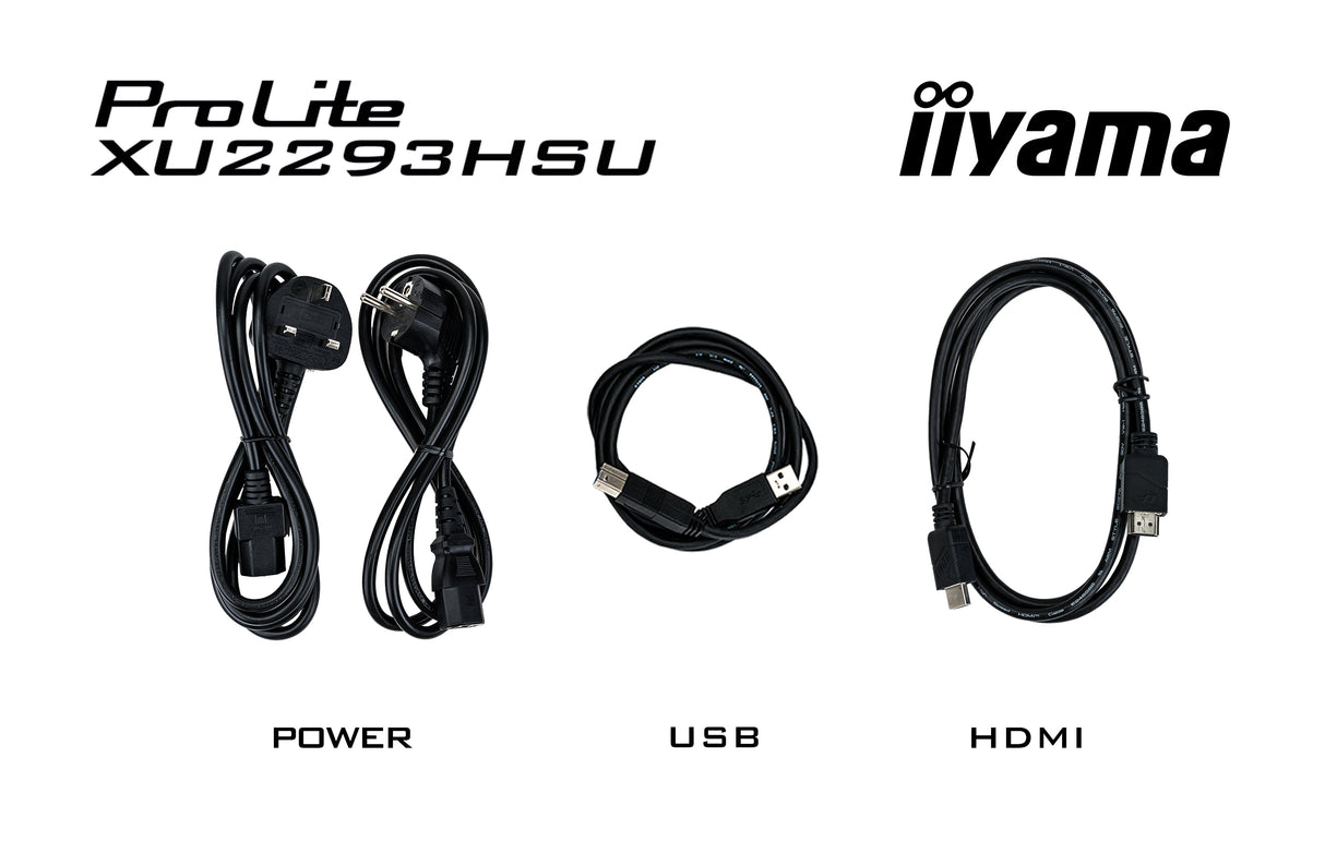 Ecran PC - IIYAMA - 22 - FHD - 100Hz - Dalle IPS - 1ms - XU2293HSU-B7