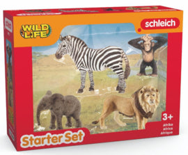 Mes Premiers Animaux d'Afrique, Figurines d'animaux, SCHLEICH 42721 Wild Life, des 5 ans