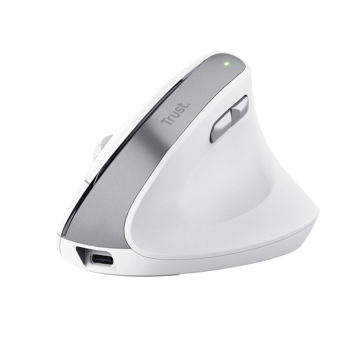 Souris sans fil ergonomique Trust Bayo II (Blanc)
