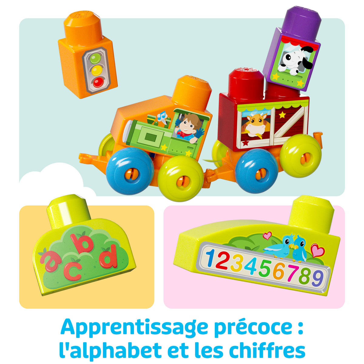 MEGABLOKS First Builders - La Table 3-en-1
