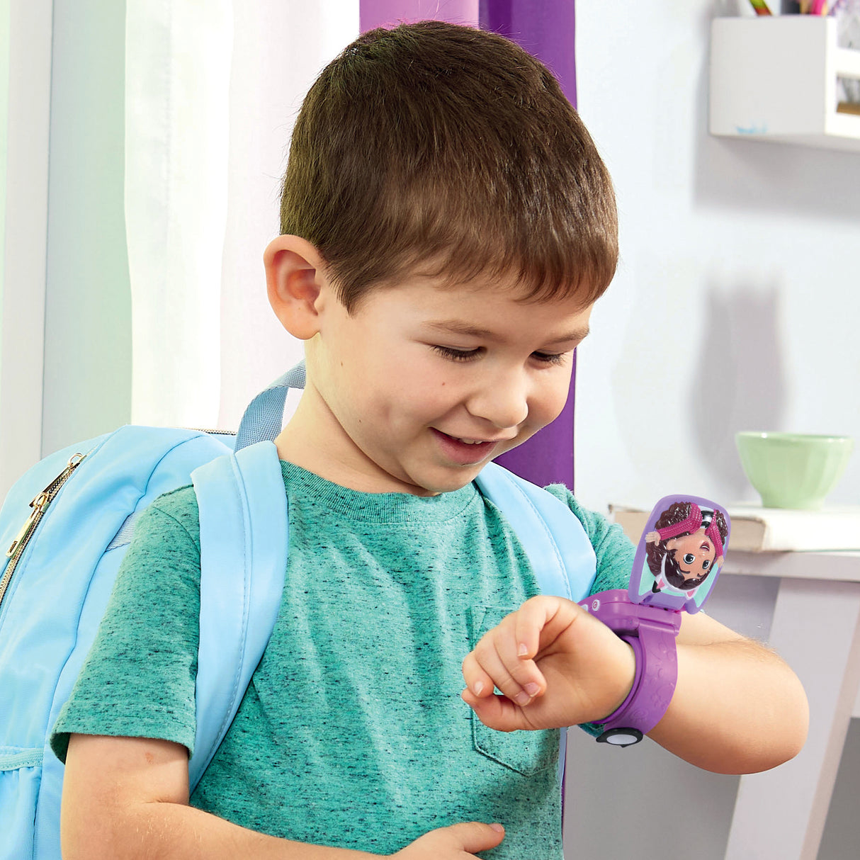 VTECH GABBY ET LA MAISON MAGIQUE - MONTRE-JEU INTERACTIVE DE GABBY