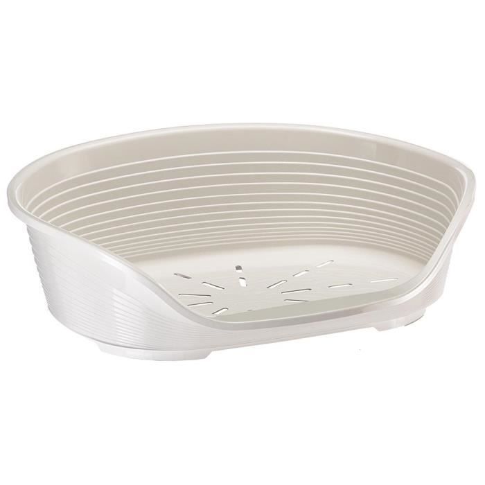 Panier-Corbeille SIESTA DELUXE Taille 8 - 82*59,5*25 cm -Blanc -FERPLAST