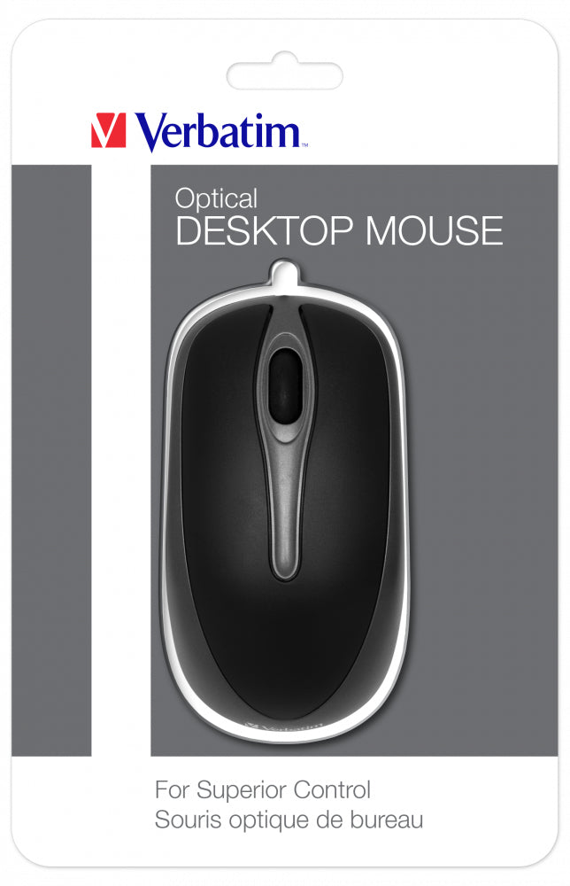 Souris filaire Verbatim Desktop (Noir)