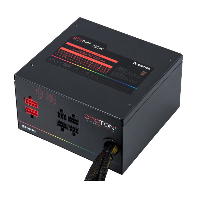 Alimentation ATX Chieftec Photon RGB - 750W (Noir)