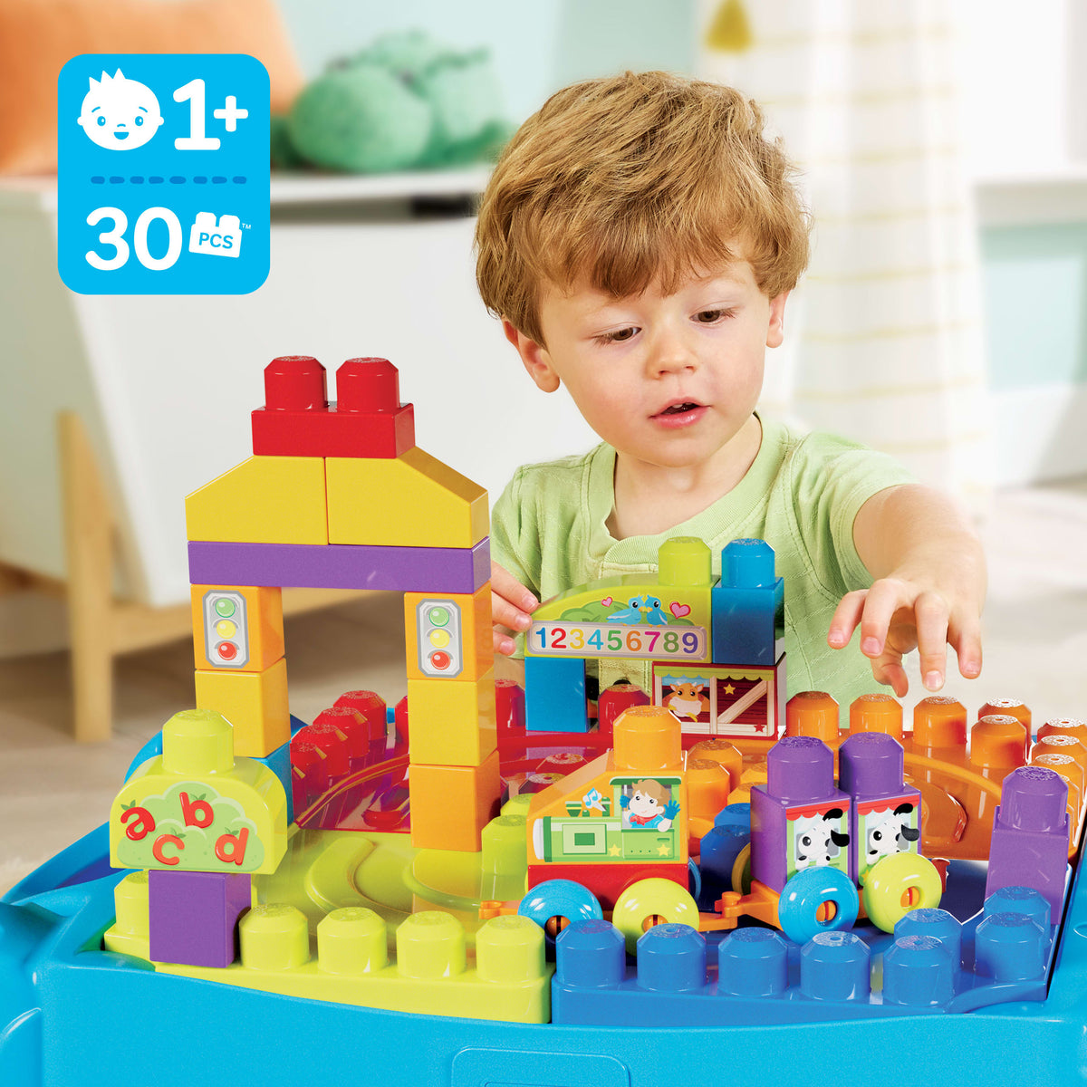 MEGABLOKS First Builders - La Table 3-en-1