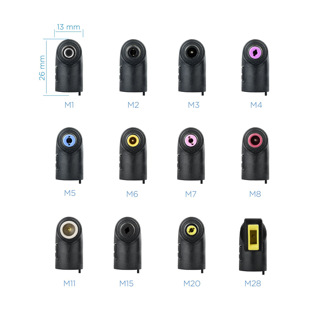 Chargeur universel TooQ 90W - 12 embouts