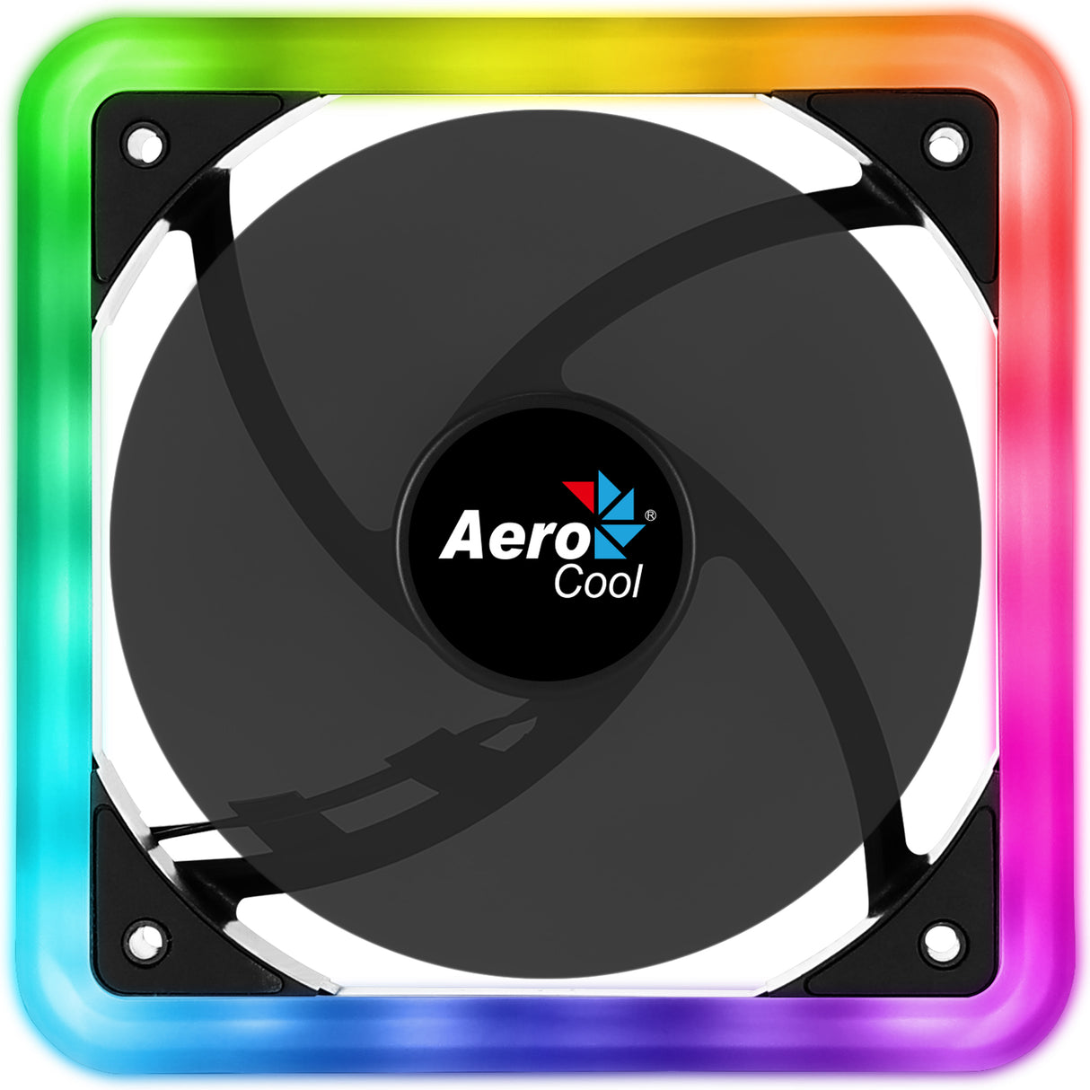 Ventilateur de boitier AeroCool Edge RGB 14cm (Noir)