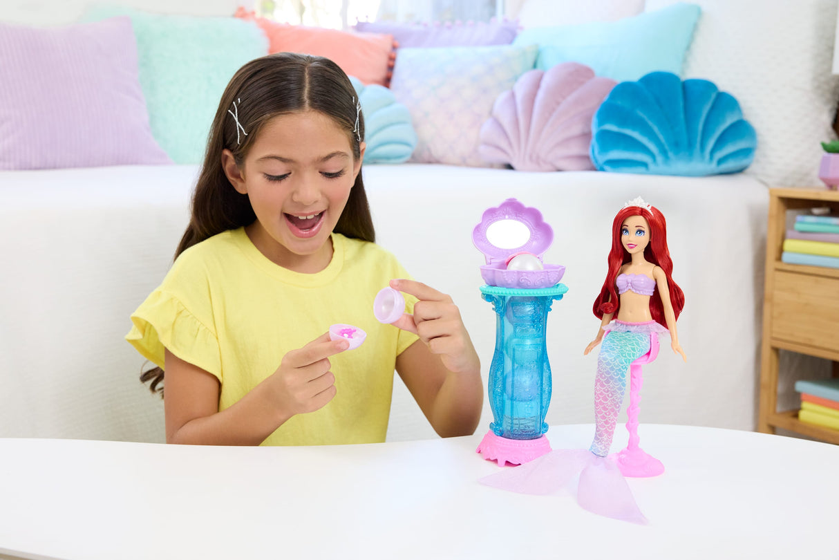Princesses Disney-Ariel Secrets De Perle-Coffret Poupée Et 5 Surprises - 3ans +- JBF86