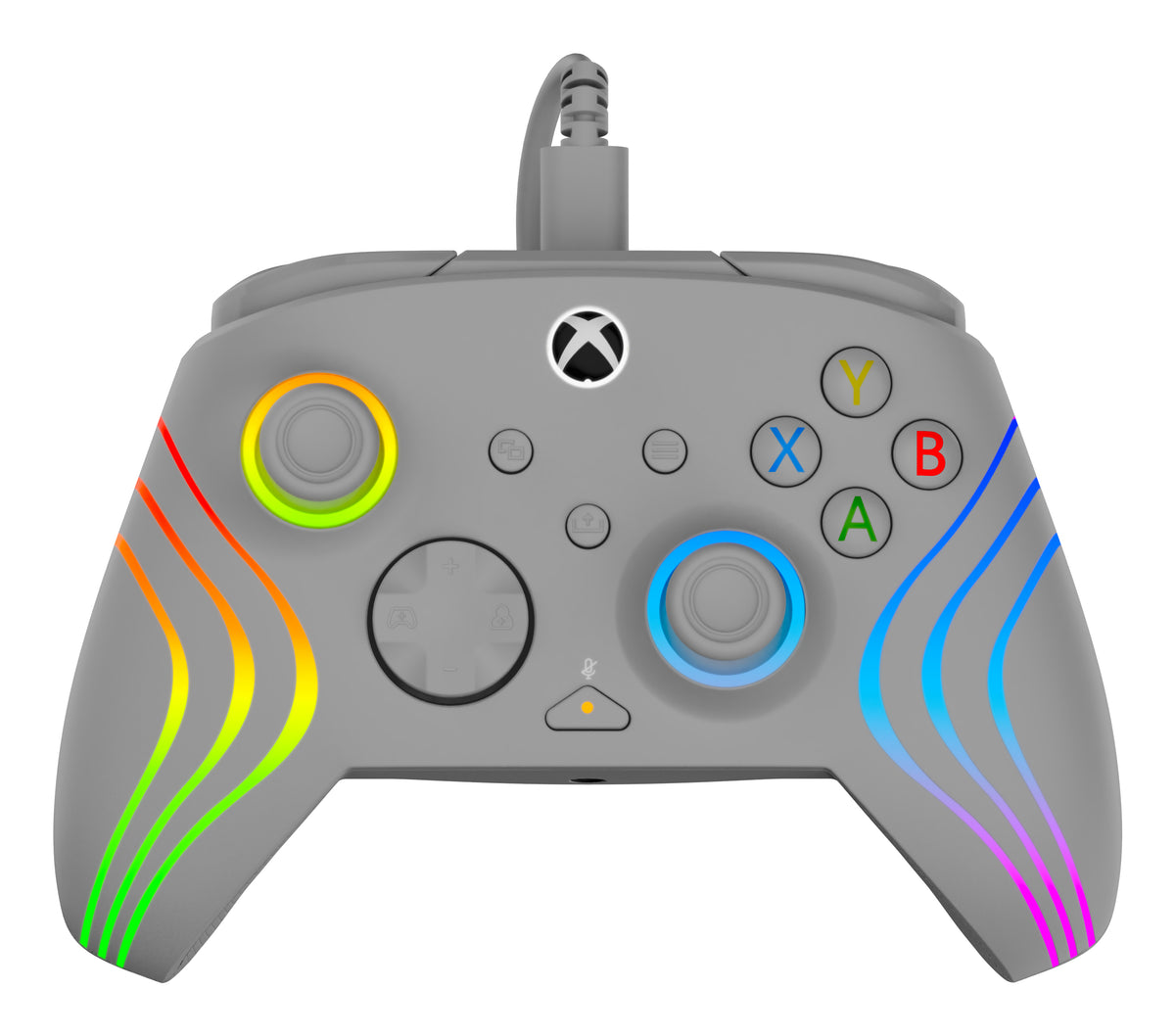 TURTLE BEACH Manette de jeu - Xbox Series X|S, Xbox One et PC - Afterglow Wave - RGB Filaire Gris