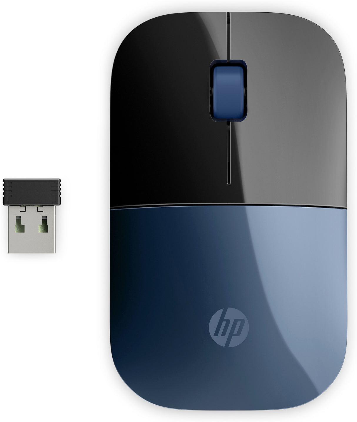 Souris sans fil HP Z3700 - Bleue Lumiere
