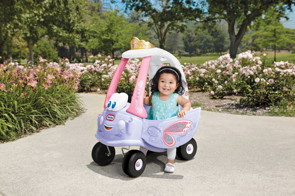 Cozy Coupe - Little Tikes - Fairy - Voiture enfant - Portes, Klaxon et Plancher a retirer - Des 18 mois