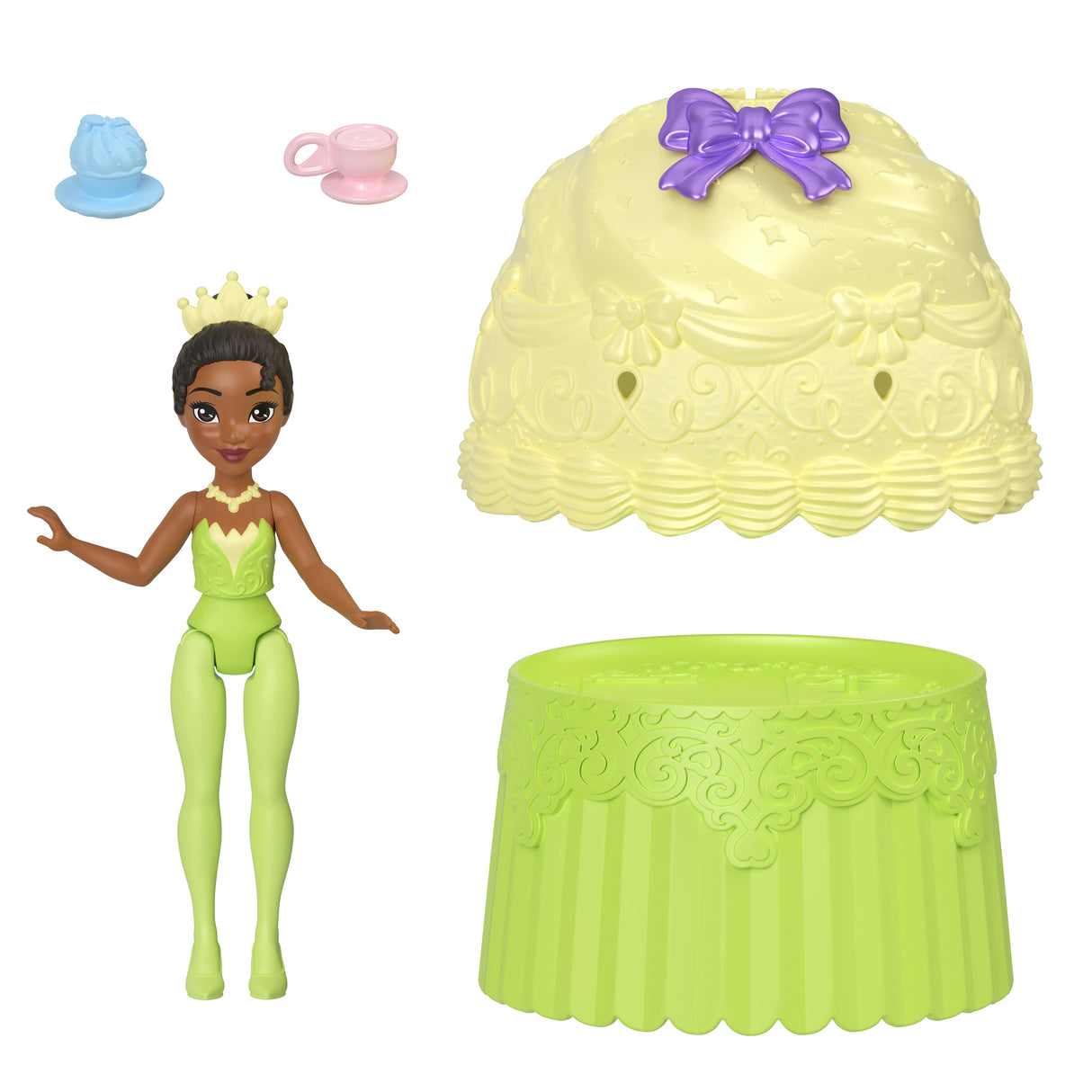 Princesses Disney - Petite poupée Cupcake Doll Reveal avec 5 surprises - Disney Princess - JFG78