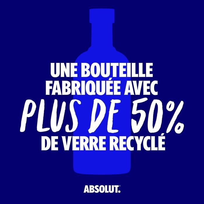 Absolut - Original Vodka Suédoise - 40,0% Vol. - 100cl