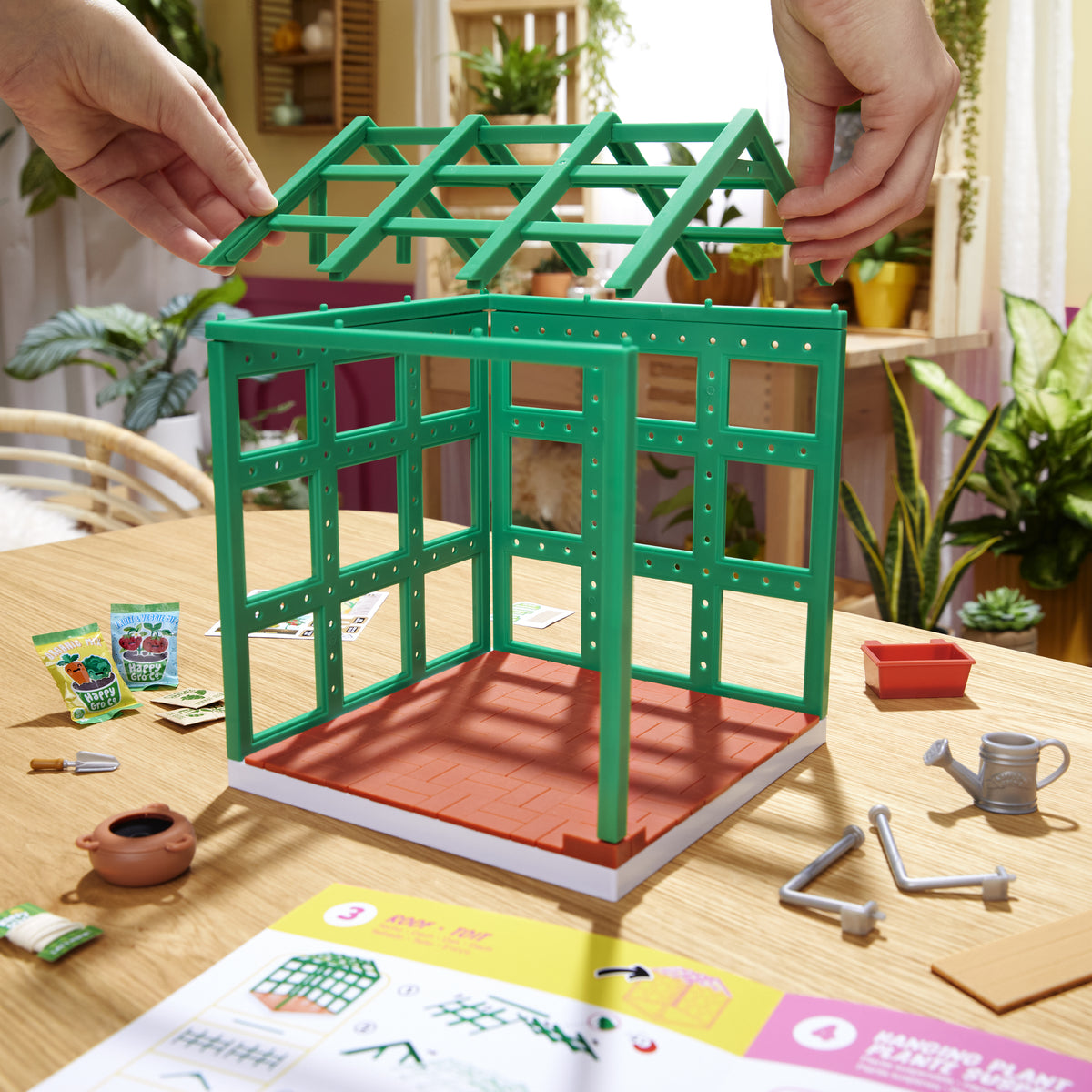 MGA's Miniverse - Spaces Starter Pack - Serre - Des 8 ans - Jeu de construction - Personnalisation - DIY - Art créatif