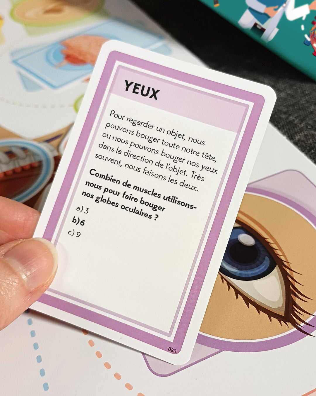 Apprenons le corps humain - Jeu éducatif - TACTIC - 2 joueurs et plus - Des 7 ans
