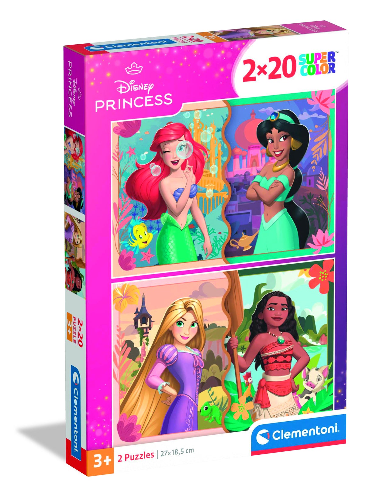 CLEMENTONI - 2x20 pieces - Disney Princess