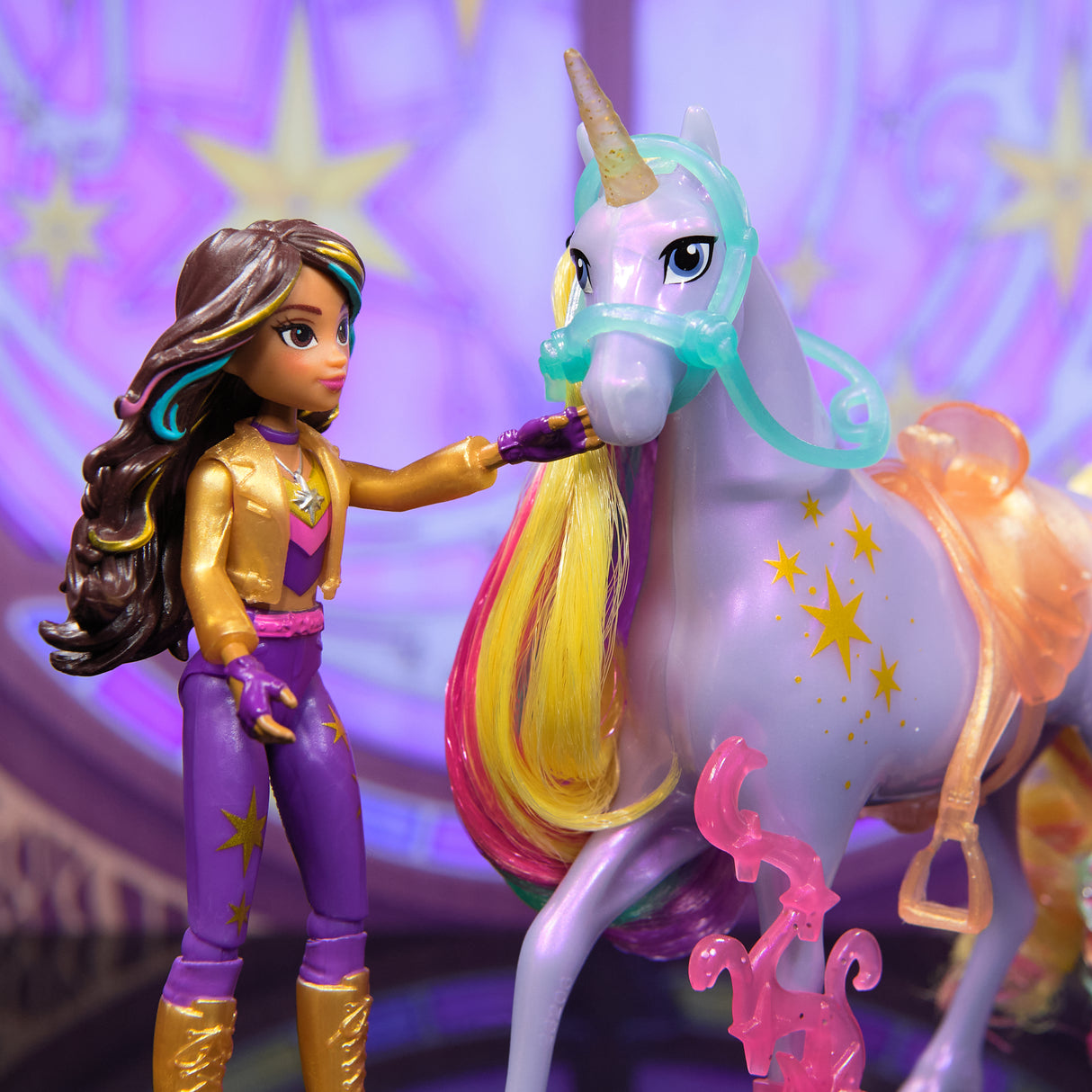 Figurines Sophia + Wildstar - 5 accessoires inclus - des 4 ans - L'École des Licornes