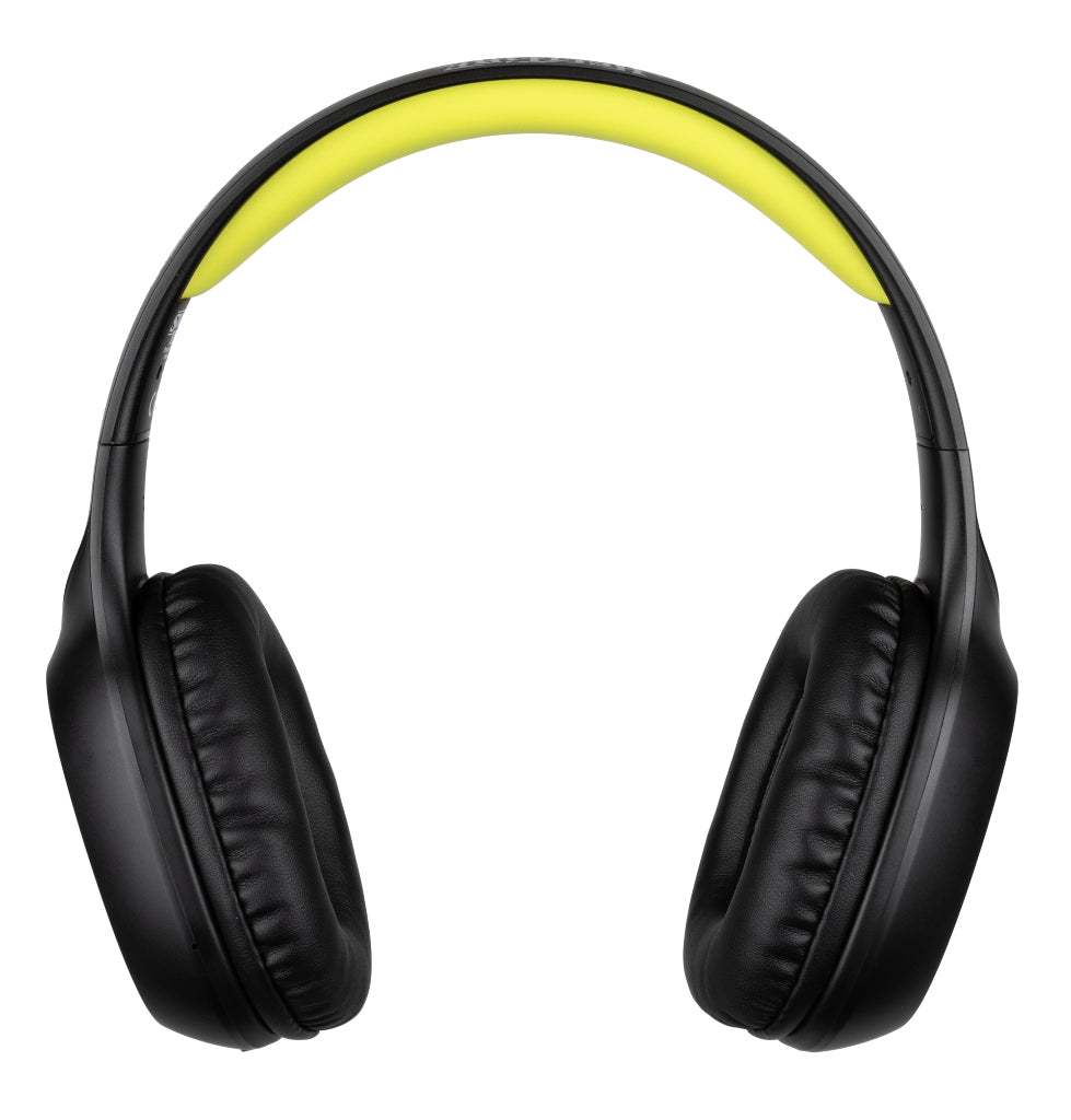 Casque audio - Sans fil - Konix - Stranger Things - Bluetooth 5.3 smartphones, tablettes - Microphone - Autonomie 30 h - Noir/jaune