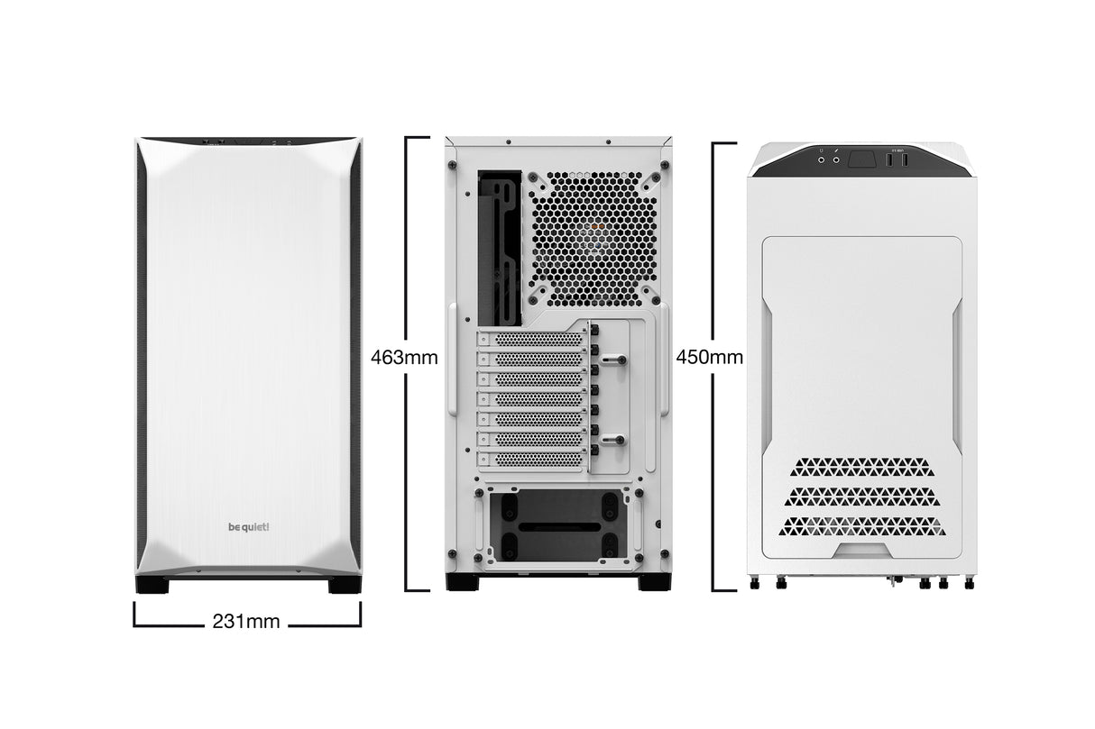 Boitier PC - Be quiet! - BGW35 Pure Base 500 Window - Moyen Tour - Blanc