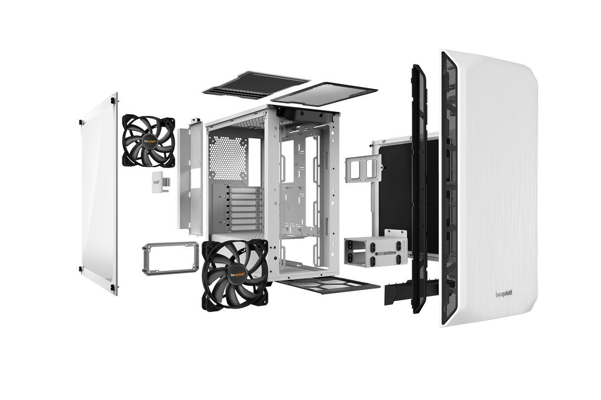 Boitier PC - Be quiet! - BGW35 Pure Base 500 Window - Moyen Tour - Blanc