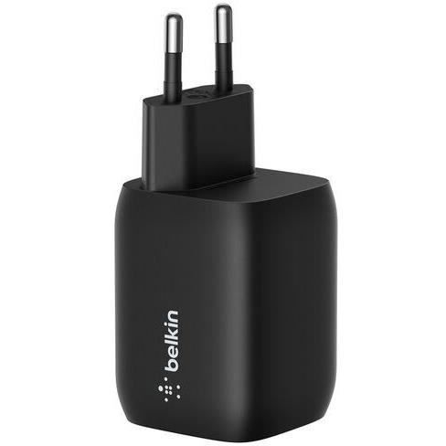 Chargeur secteur double port USB-C - BELKIN - 65 W - Nintendo Switch 2 - Noir
