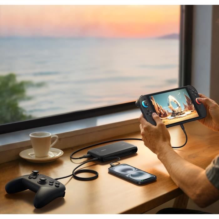 Batterie externe 20K - BELKIN - 30 W - Nintendo Switch 2 - Noir