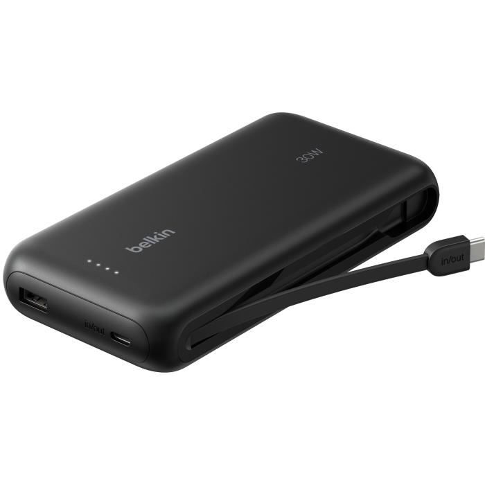 Batterie externe 20K - BELKIN - 30 W - Nintendo Switch 2 - Noir