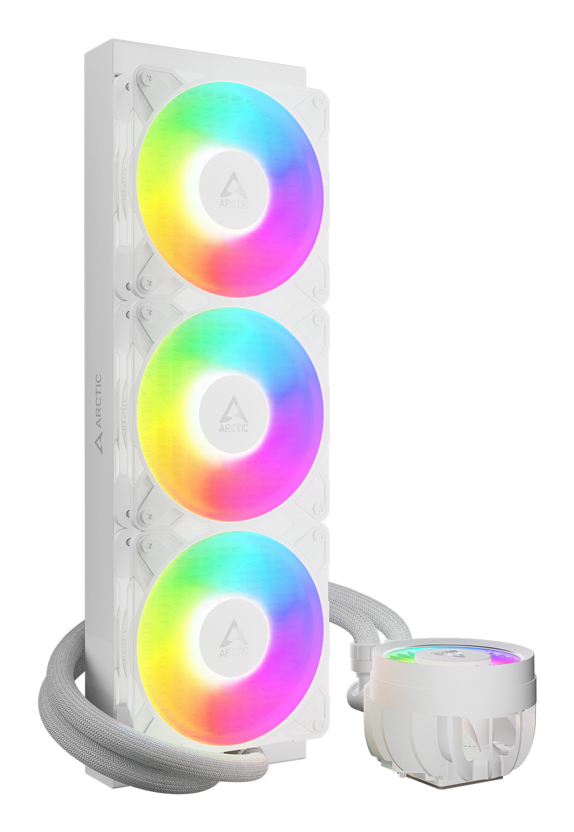 Kit Watercooling AIO Arctic Liquid Freezer III Pro RGB - 360mm (Blanc)
