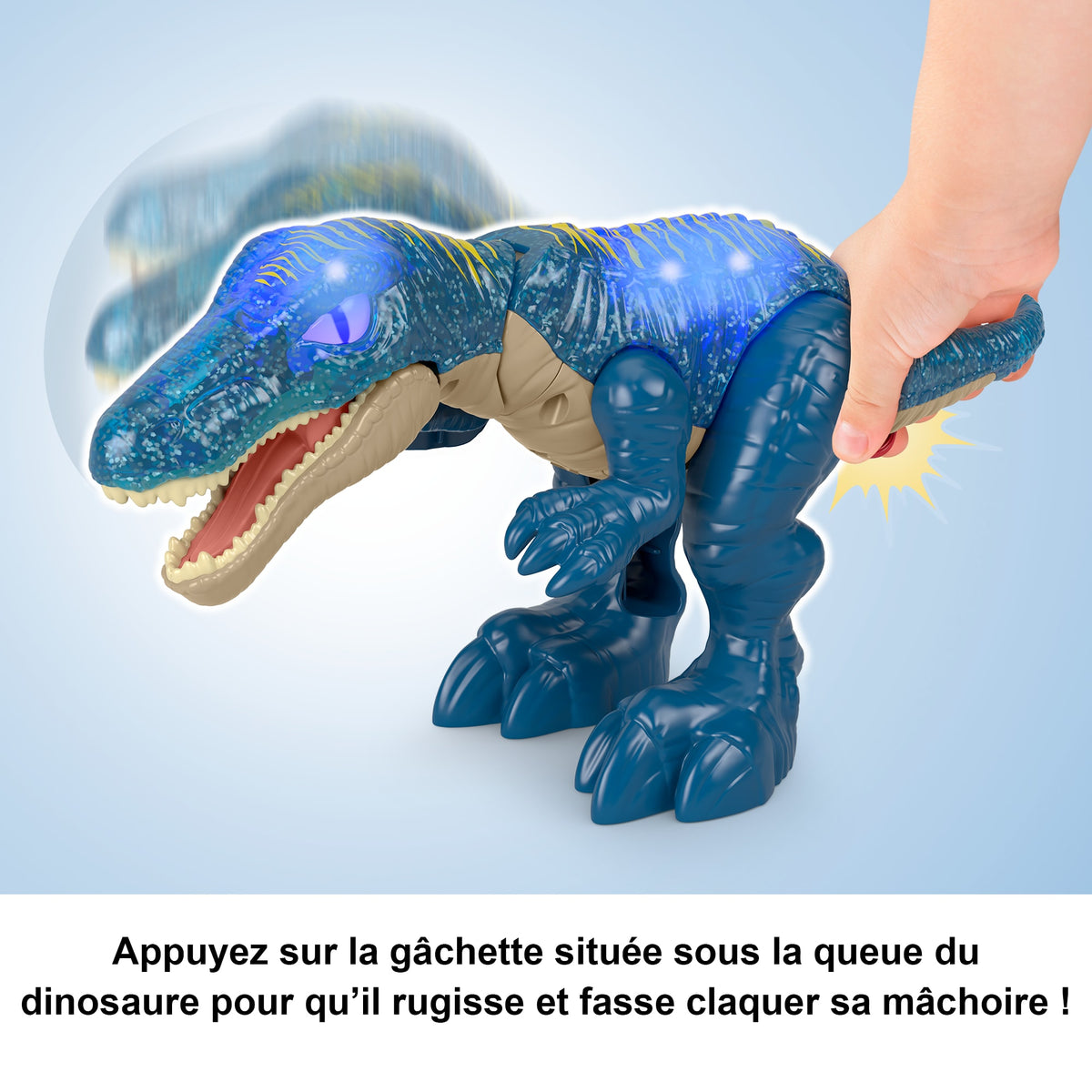 Imaginext Baryonyx figurine intéractive - Fisher-Price Jurassic World - Des 3 ans - JCT48