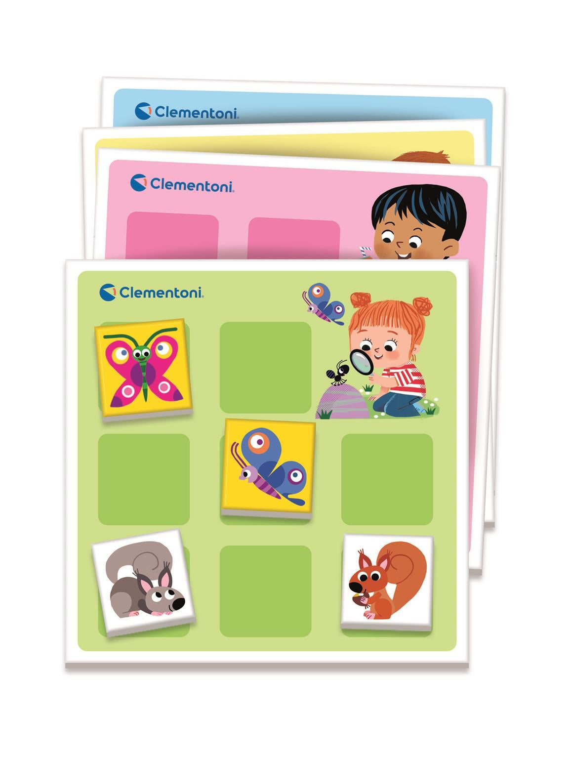 Clementoni - Coffret de 8 jeux en 1 - Jeux éducatifs formes, couleurs, nombres, quantités - Dés 3 ans