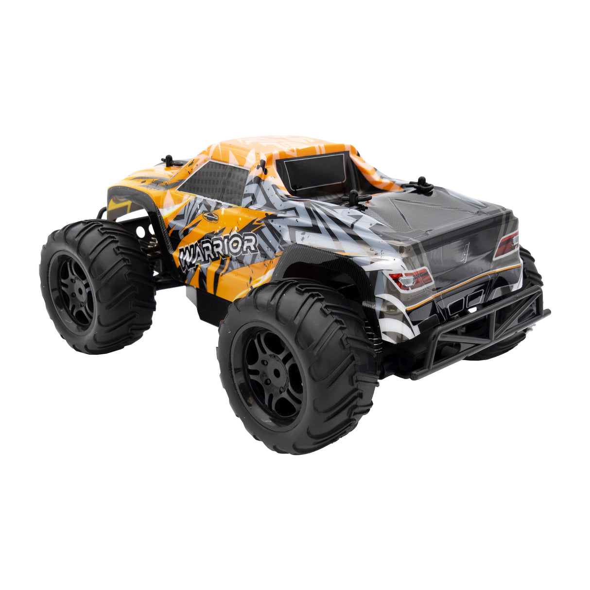 Voiture télécommandée 4X4 MONSTER WARRIOR - SILVERLIT - 4SPEED - Noir et jaune