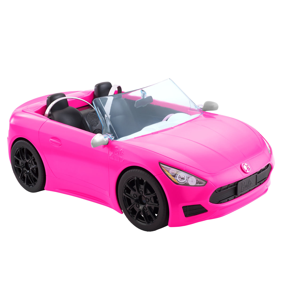 Barbie - Voiture Cabriolet de Barbie - Véhicule poupée mannequin - Des 3 ans HBT92