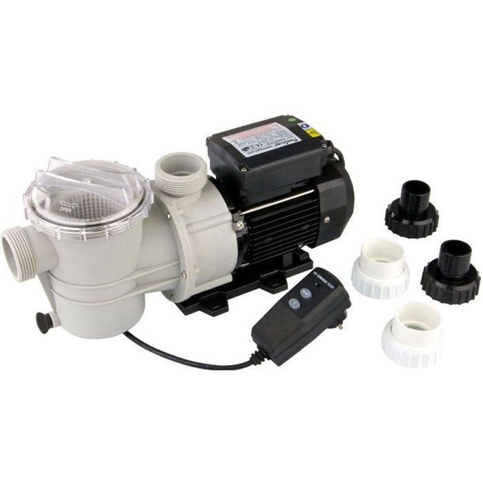 Pompe de filtration Ubbink pour piscine - Poolmax TP50 - 0,50CV - Débit max 12600l/h - garantie 2 ans