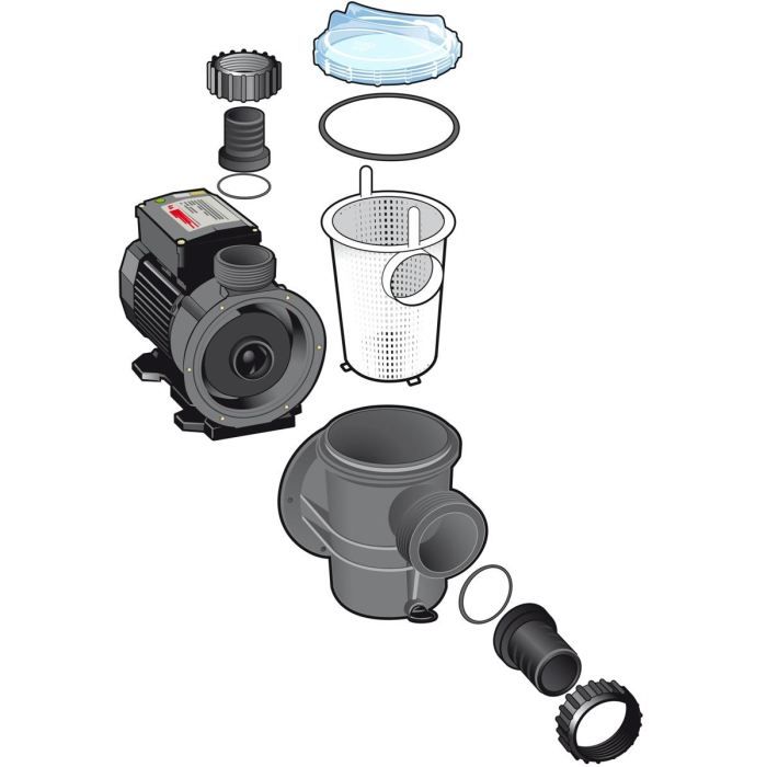 Pompe de filtration Ubbink pour piscine - Poolmax TP50 - 0,50CV - Débit max 12600l/h - garantie 2 ans