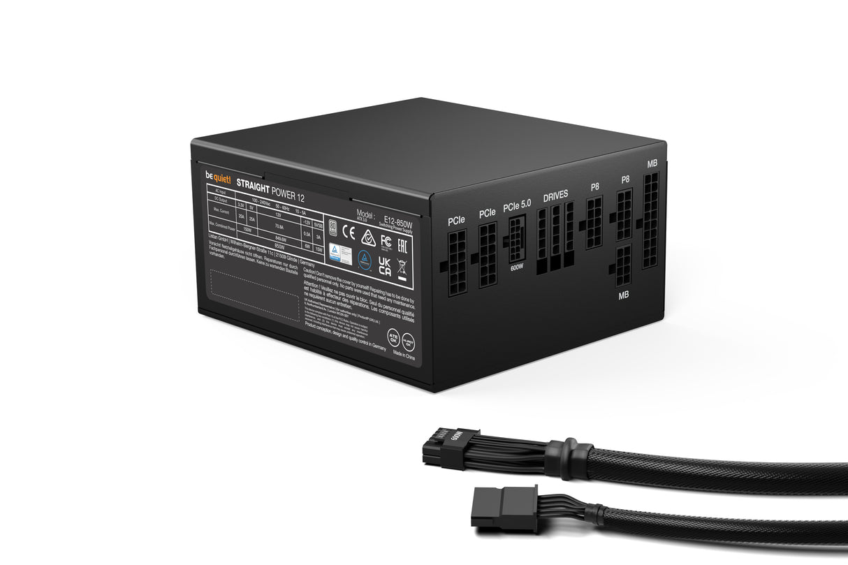 Alimentation PC - BE QUIET! - Straight Power 12 Platinum - 850W - 80PLUS Platinum - Modulaire