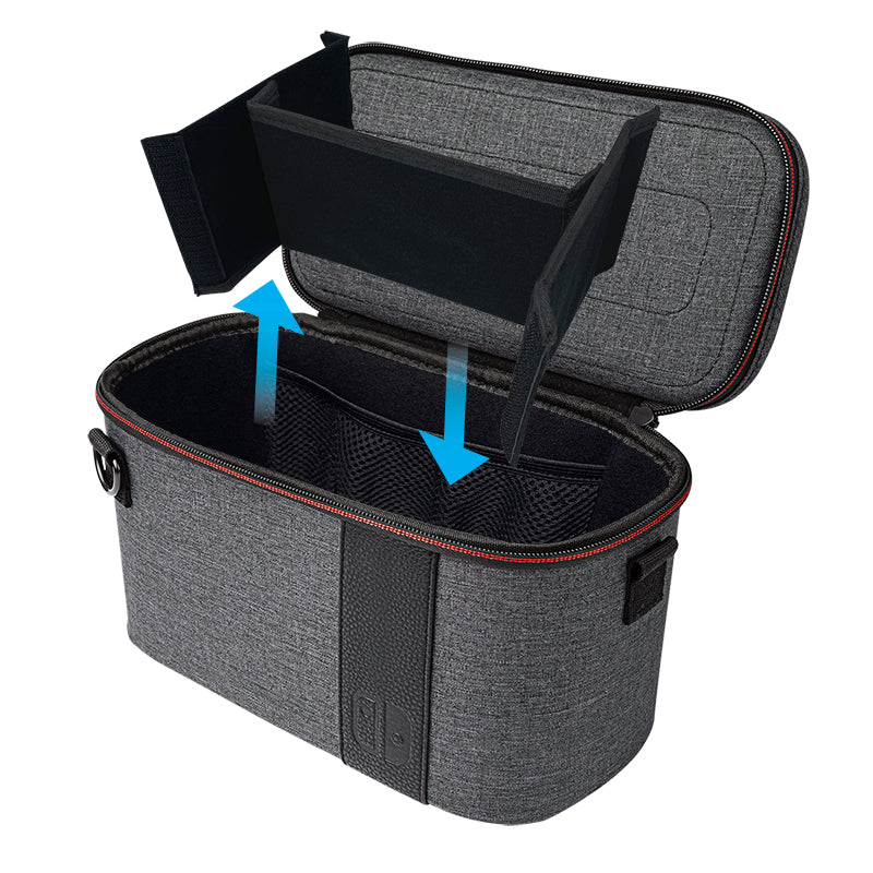 Sacoche de voyage - PDP - Elite Pull N Go - Nintendo Switch - Gris