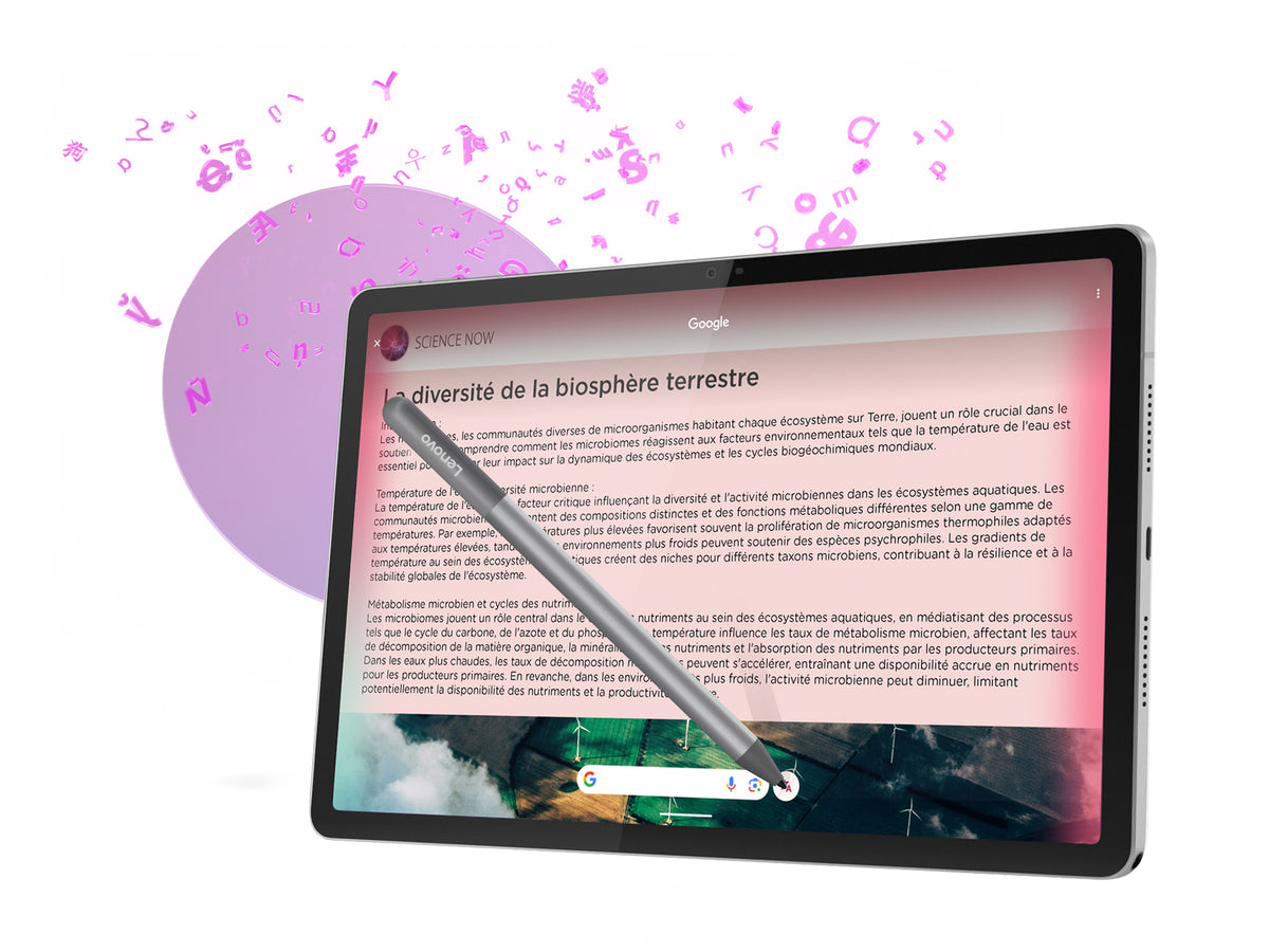 Tablette tactile LENOVO Idea Tab - 11 2,5K IPS - 8 Go RAM - Stockage 128 Go - Gris+ Stylet