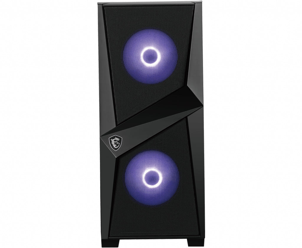 MSI BOITIER PC MAG FORGE 100M - Noir - Verre trempé - Format ATX (306-7G03M21-809)