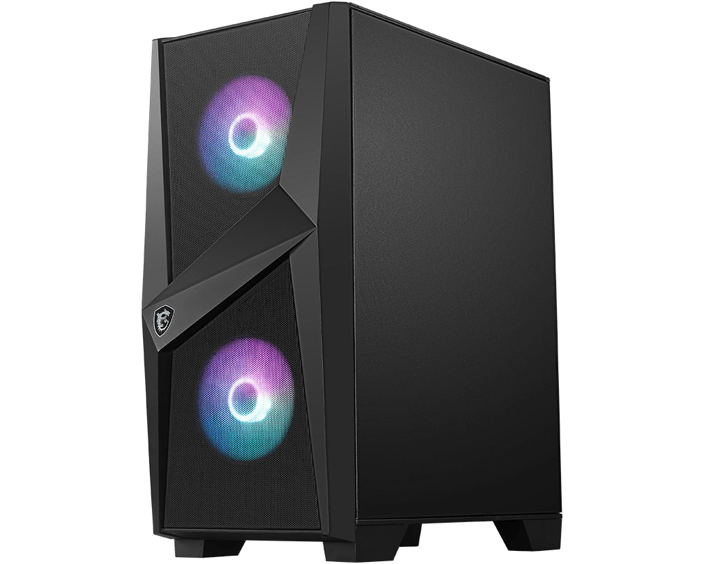 MSI BOITIER PC MAG FORGE 100R - Noir - Verre trempé - Format ATX (306-7G03R21-809)