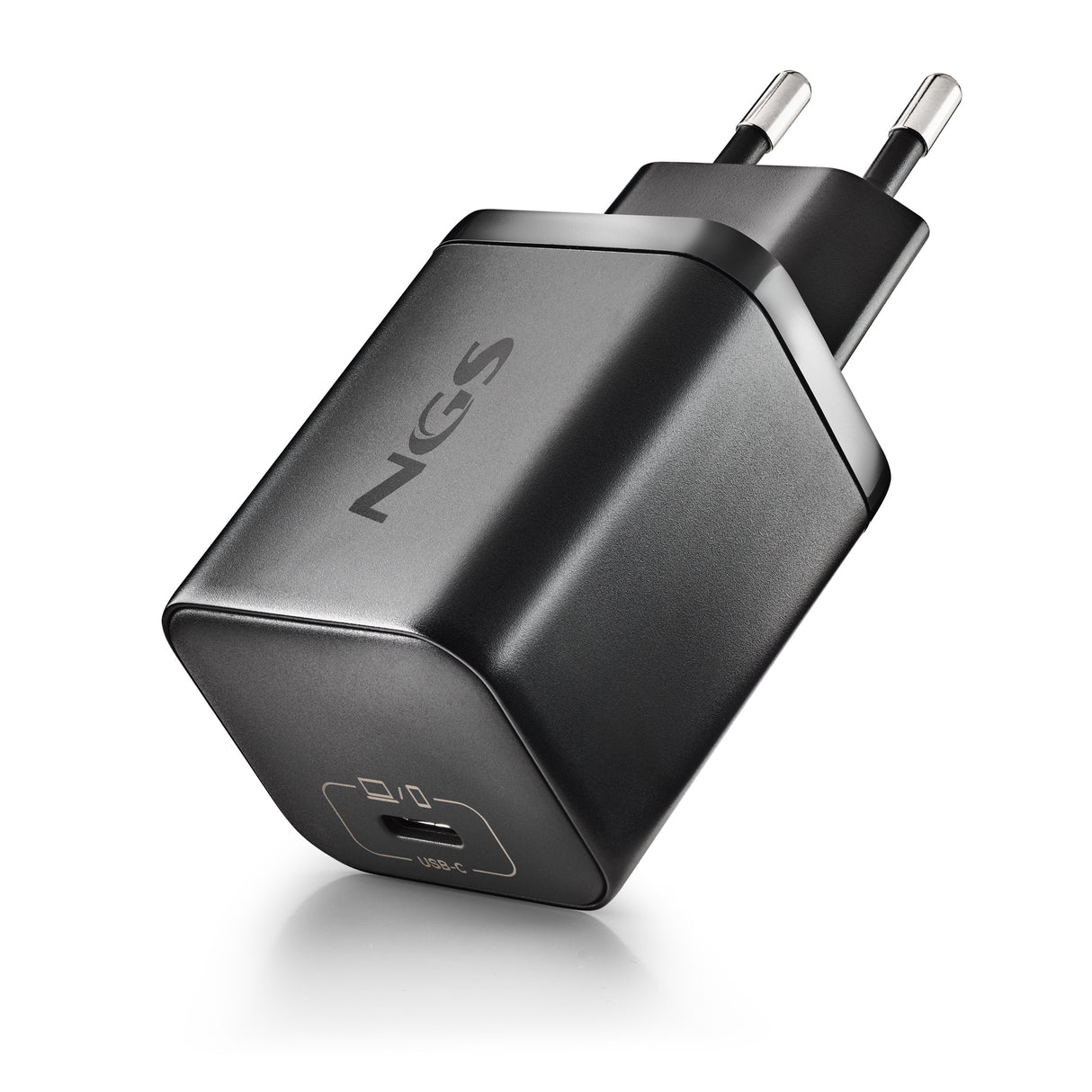 Chargeur secteur NGS Bud 1x USB-C 65W (Noir)