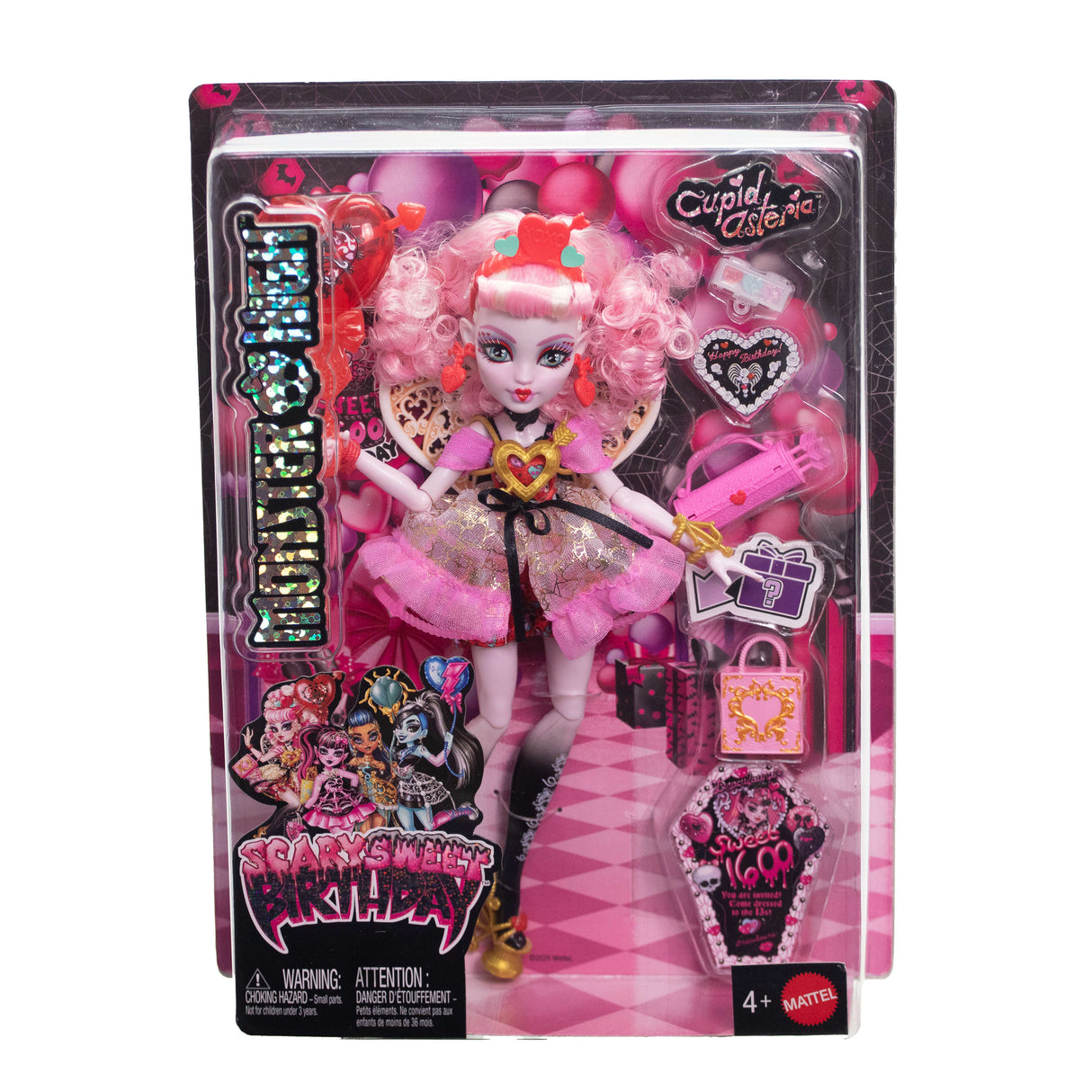 Monster High - Poupée Cupid Asteria Monstrueux Anniversaire - Poupée - Monster High - JBG77