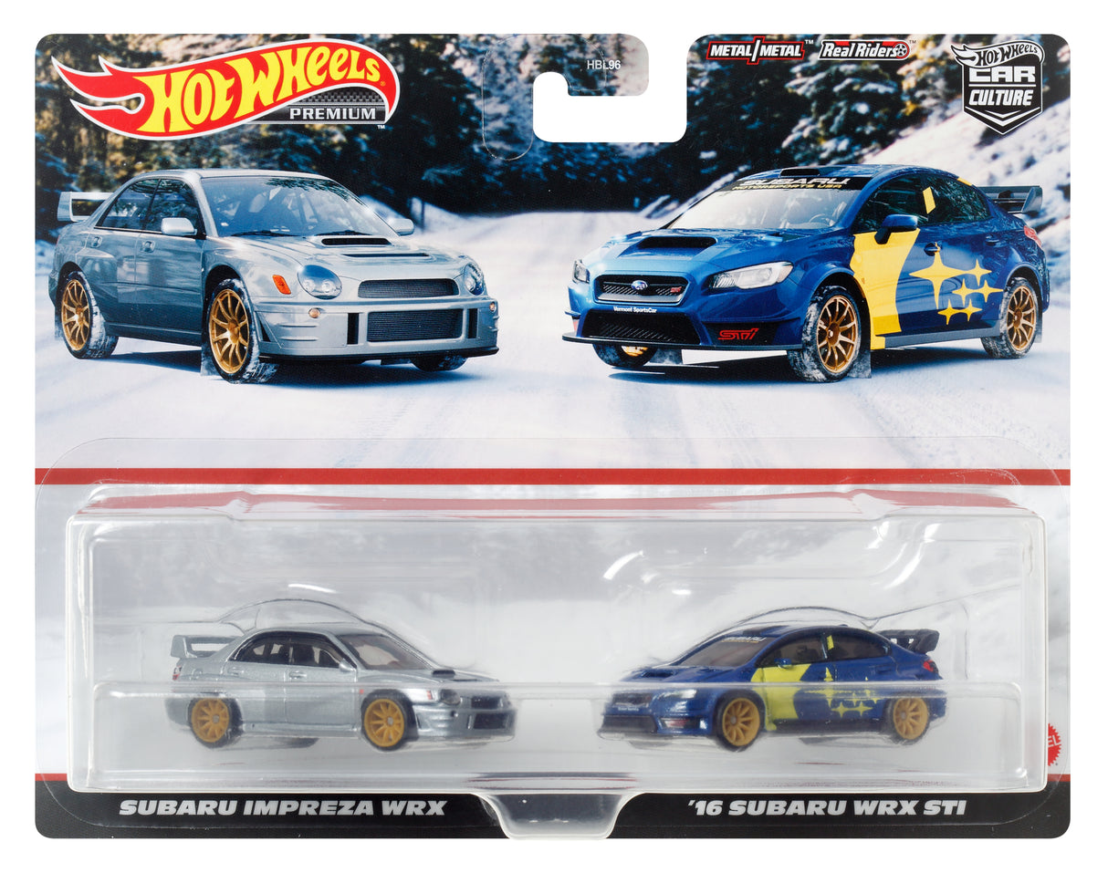 Hot Wheels-Car Culture-Coffret Premium 2 véhicules HBL96
