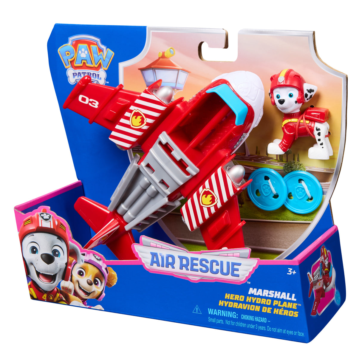 SPIN MASTERVÉHICULE + FIGURINE MARCUS AIR RESCUE La Pat' Patrouille