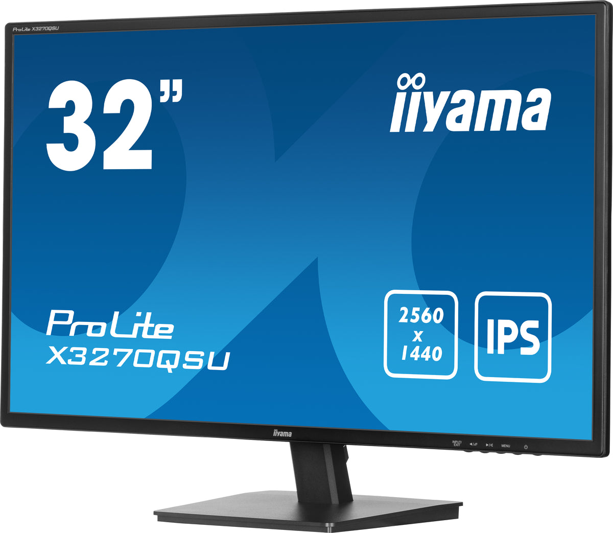 Ecran PC - IIYAMA - 32 - QHD - 100Hz - Dalle IPS - 3ms - X3270QSU-B1