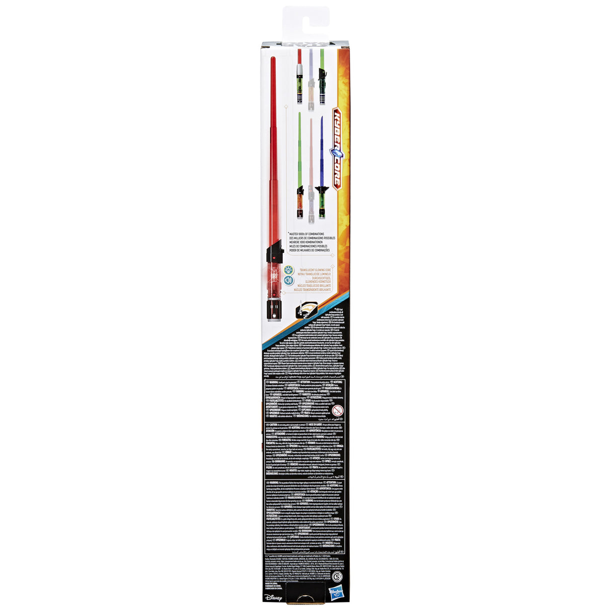 Sabre laser électronique Dark Vador, Star Wars Lightsaber Forge Kyber Core, jouets enfant, des 4 ans