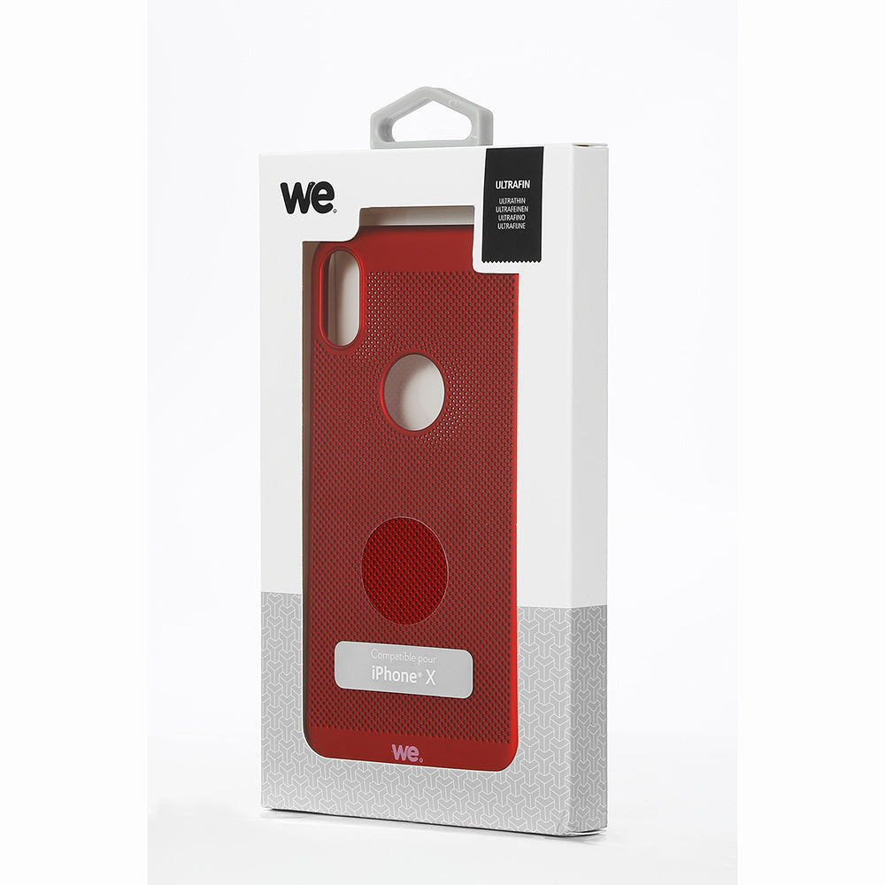 We Coque de protection OXYGENE APPLE IPHONE X / XS Rouge