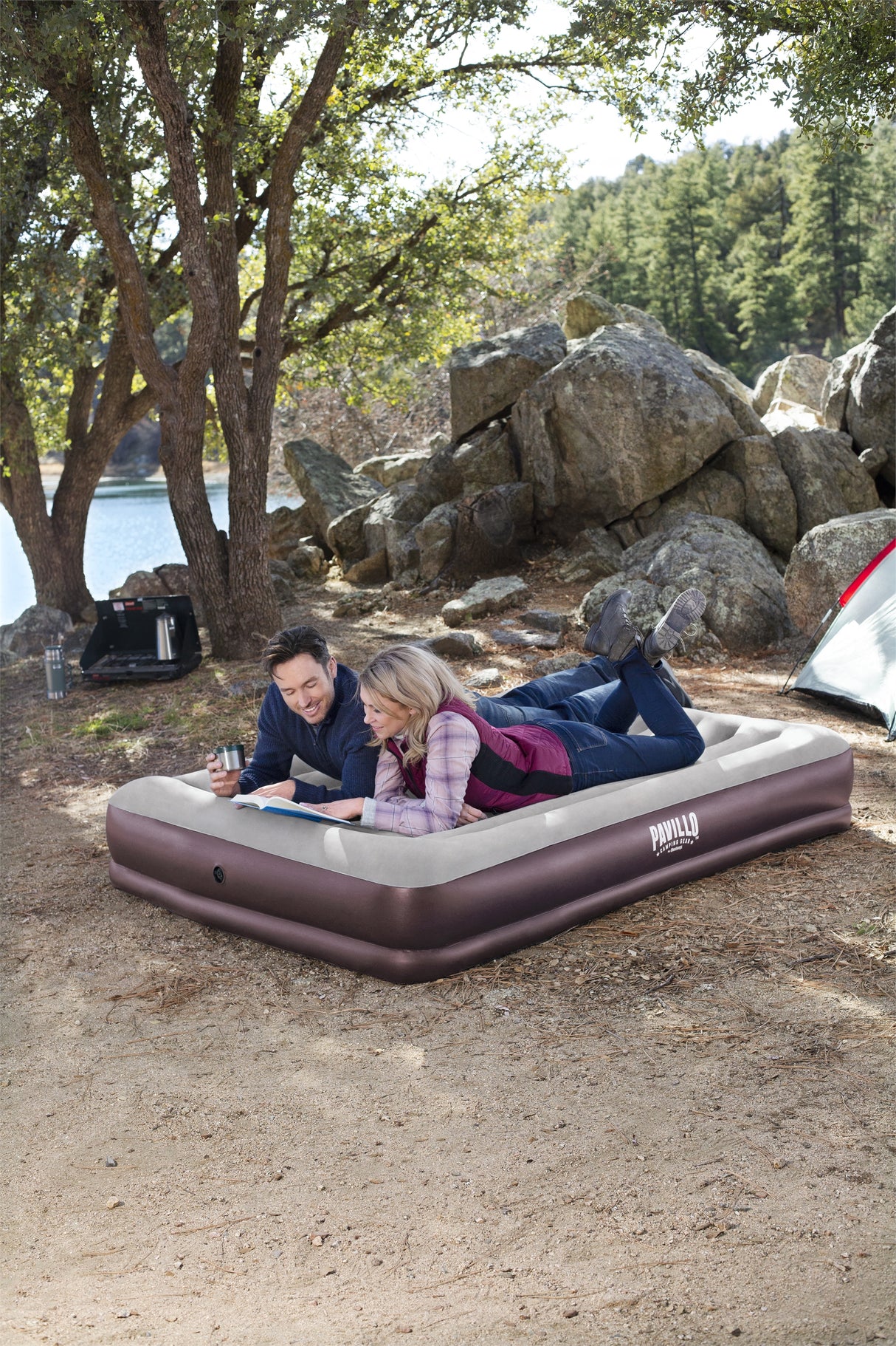 Matelas Gonflable - Bestway - 67699 - 203x152x36 cm - 2 places - Tritech™